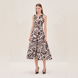 EUC Alexis Lazaro Show Stopping Midi Dress